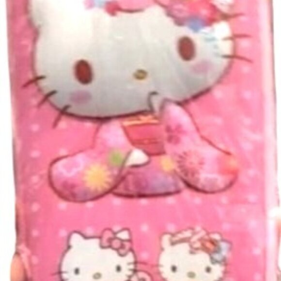 Hello Kitty Pink Glasses Case With Floral Design & Character Prints NWOT - Picture 9 of 12
